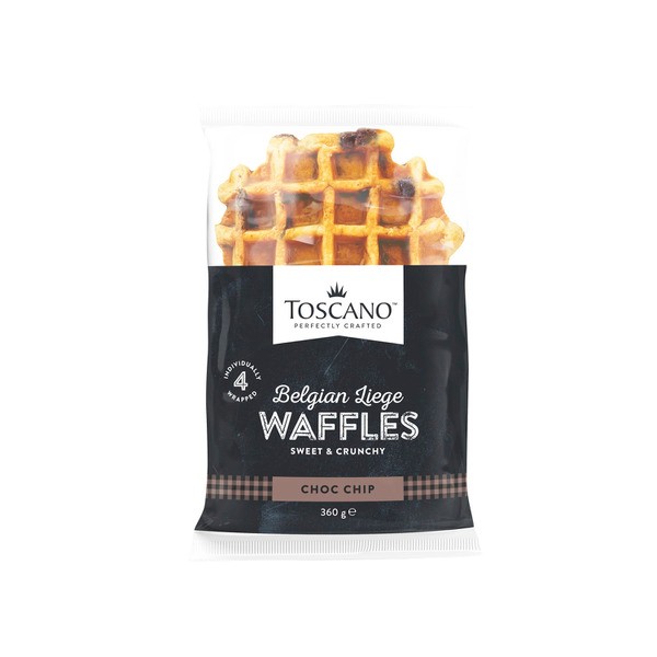 Toscano Choco Chip Waffles 4 pack | 360g