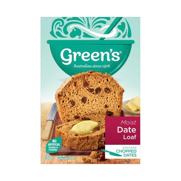 Green's Traditional Date Loaf Baking Mix | 415g