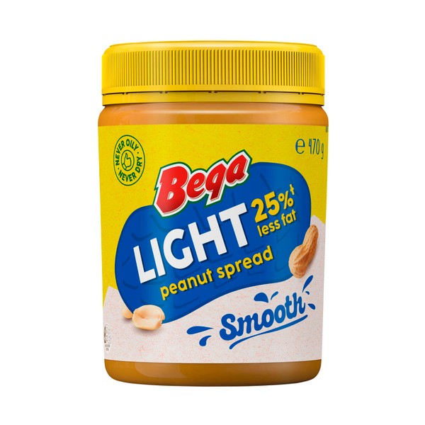 Bega Light Smooth Peanut Butter | 470g