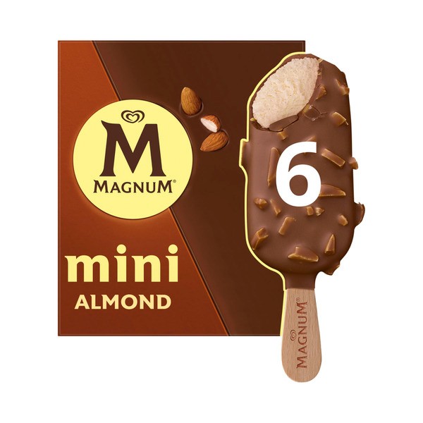 Magnum Ice Cream Mini Almond 6Pack | 360mL