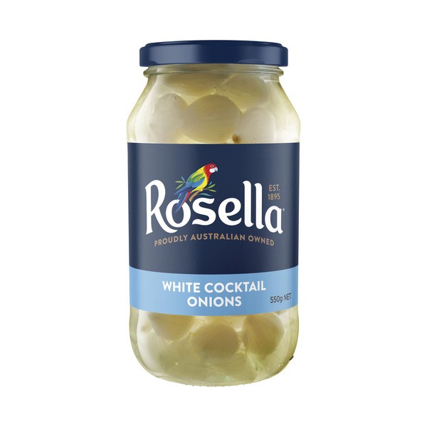 Rosella White Cocktail Onions | 550g