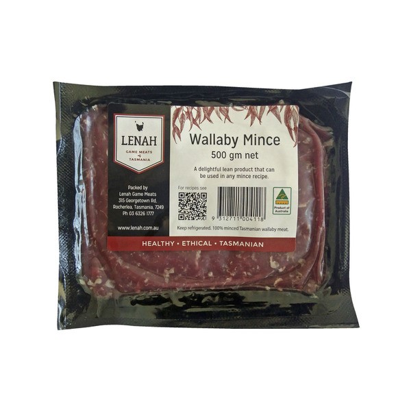 Lenah Game Meats Wallaby Mince | 500g