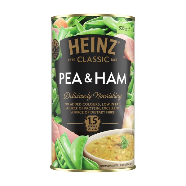 Heinz Classic Pea & Ham Soup Can | 535g