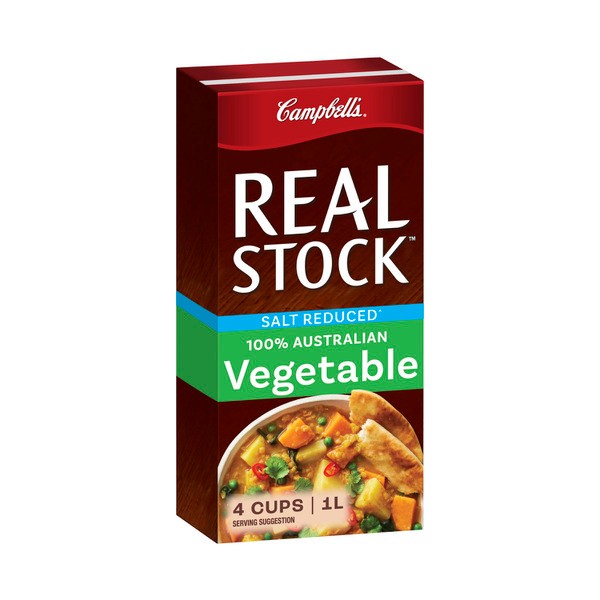 Campbell's Real Stock Vegetable Stock Salt Reduced | 1L