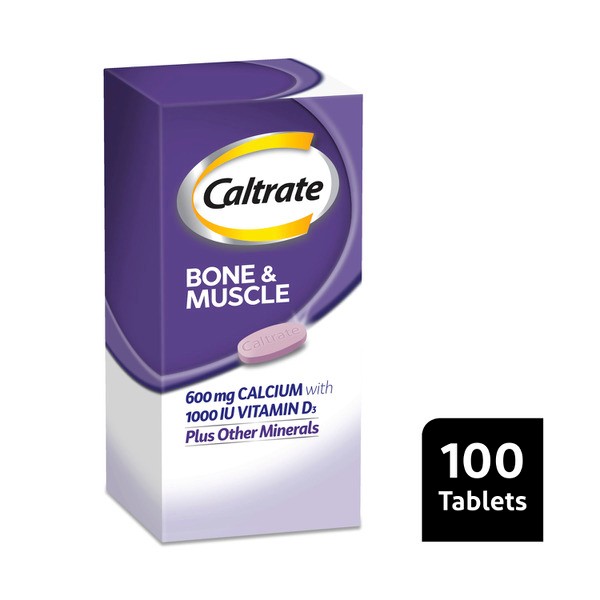 Caltrate Bone & Muscle With Calcium & Vitamin D3 | 100 pack