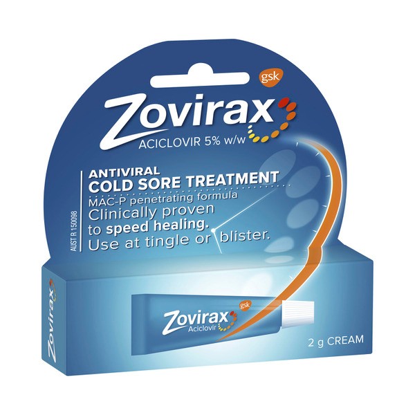 Zovirax Cold Sore Treatment Cream | 2g