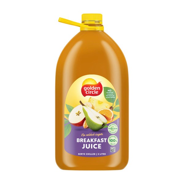 Golden Circle Breakfast Juice No Added Sugar | 3L