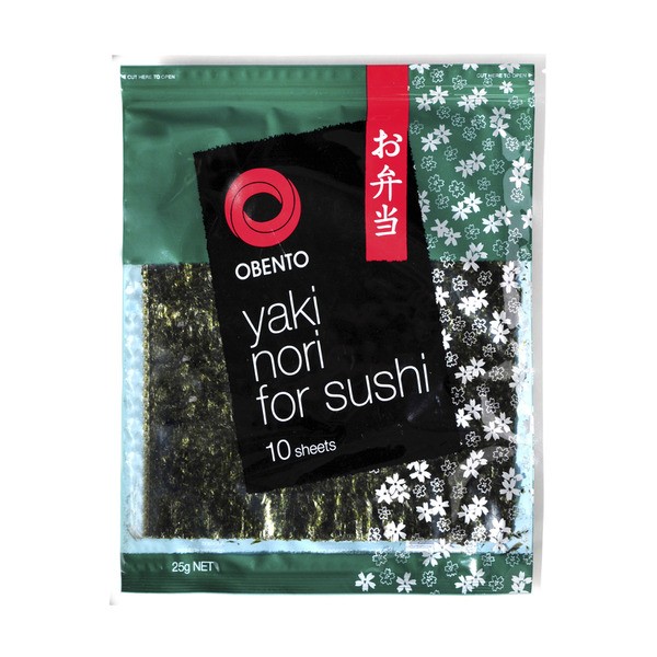 Obento Yaki Nori Seaweed Sushi Sheets | 25g