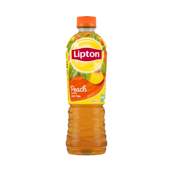 Lipton Ice Tea Peach Tea Iced Tea Bottle | 500mL