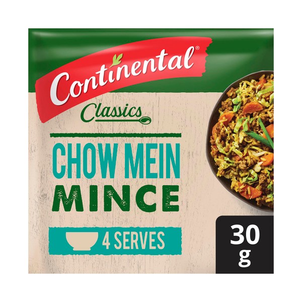 Continental Chow Mein Mince Recipe Base Serves 4 | 30g
