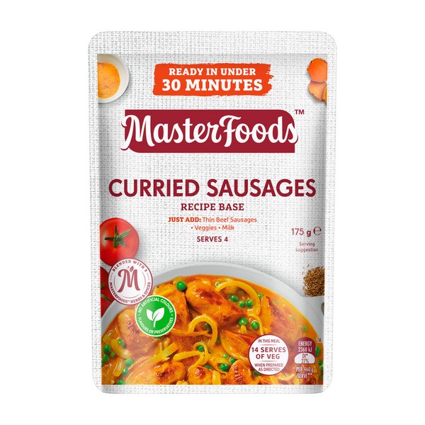 MasterFoods Curried Sausages Recipe Base | 175g