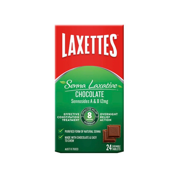 Laxettes Laxatives  | 24 pack