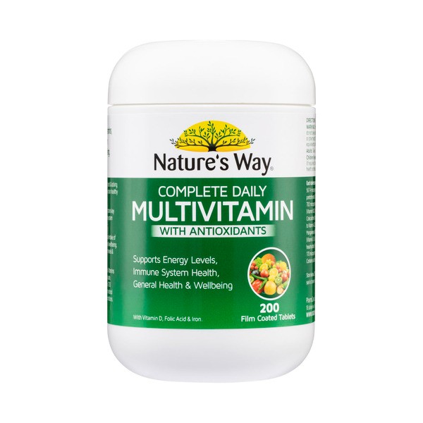 Nature's Way Multi Vitamin With Antioxidants Tablets | 200 pack