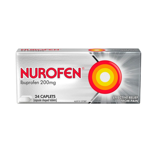 Nurofen Zavance Fast Pain Relief Liquid Capsules 200mg Ibuprofen | 24 pack