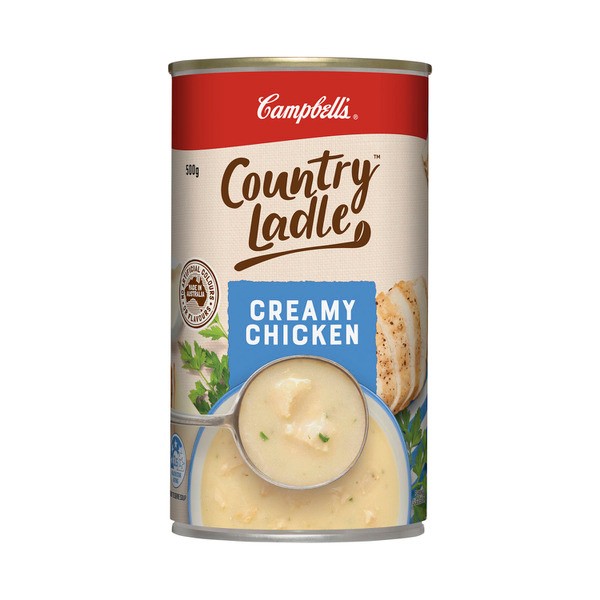 Campbell's Country Ladle Soup Can Creamy Chicken | 500g