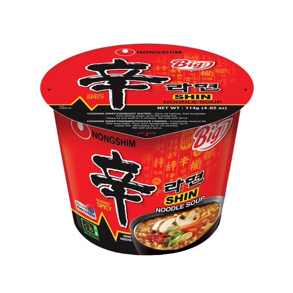 Nongshim Shin Noodle Soup Big Bowl | 114g