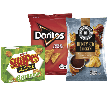 BBQ Shapes and chips