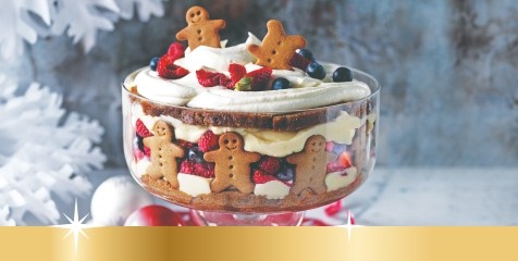 Gingerbread trifle