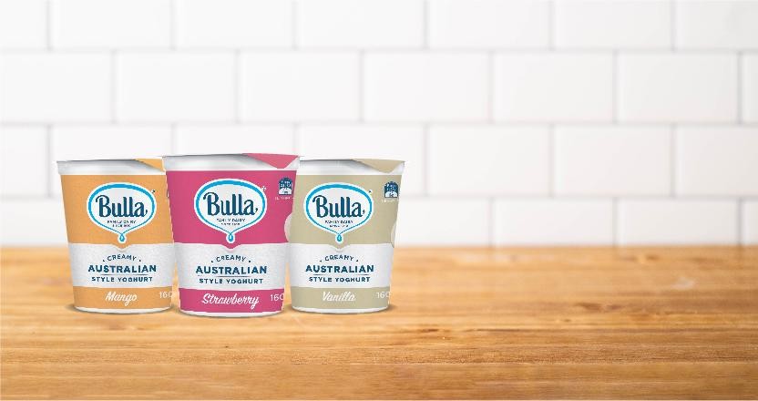 Bulla yoghurts