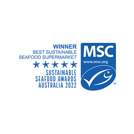 MSC Winner best sustainable seafood supermarket 2022