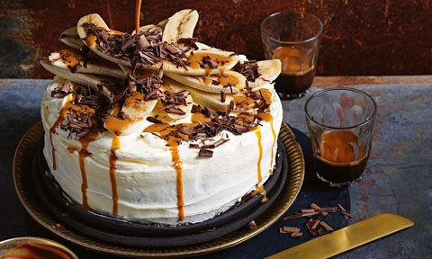 Banoffee layer cake