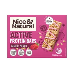 Buy Nice & Natural Active Protein Bars Chocolate Chip Multipack School ...