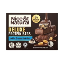 Buy Nice & Natural Deluxe Protein Bars Caramel & Milk Choc Multipack ...