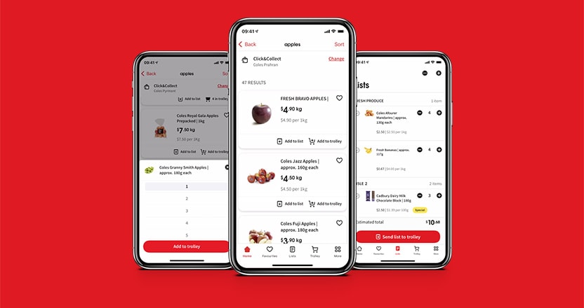 Coles Roster App Digital receipts | Coles