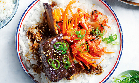 Korean-style beef ribs