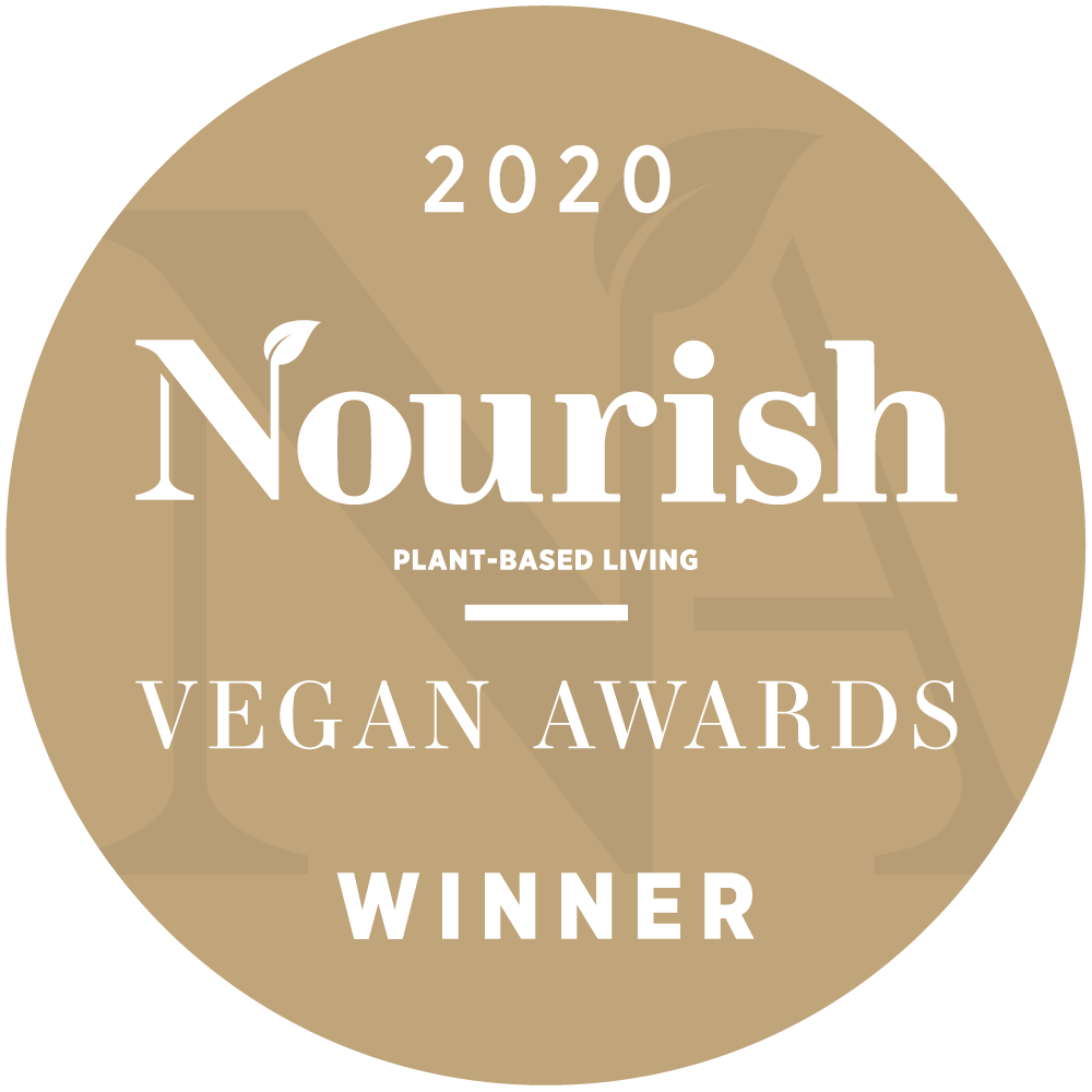 2020 Nourish Vegan Awards Winner logo