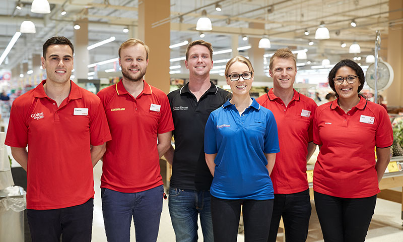 Coles team members