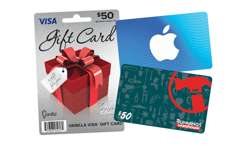 Gift Cards available at Coles Coles