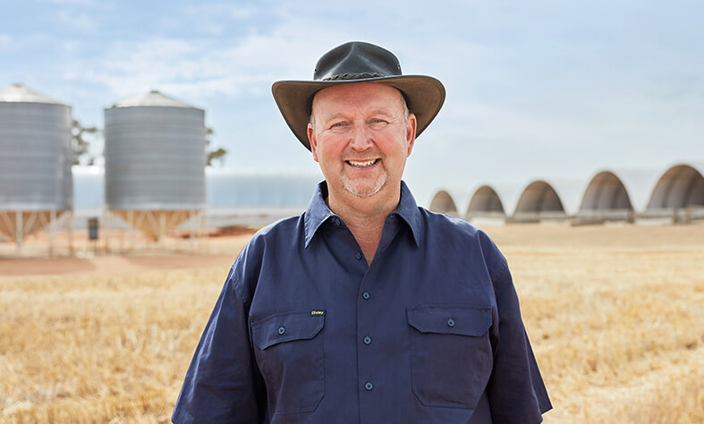 Coles Pork Farmer Brett Edson