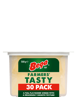 Bega Tasty Natural Cheese Slices 500g