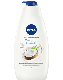 Nivea Coconut Indulgent Moisture Shower Gel and Body Wash 1L