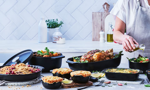 KitchenAid Cookware on benchtop