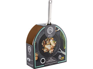 MasterChef stir fry pan with lid in packet