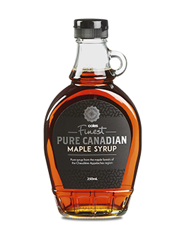 Coles Finest Pure Canadian Maple Syrup