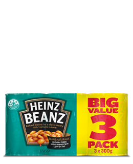 Heinz Baked Beans In Rich Tomato Sauce 3 Pack