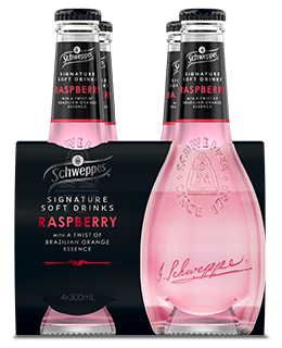 Schweppes Signature Series Raspberry Flavour Multipack Bottles
