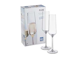 2 x Champagne Glasses