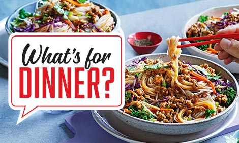 What's for dinner chicken noodles