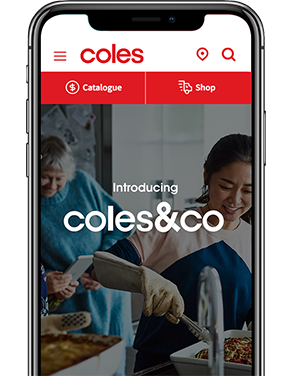 Coles weekly catalogue and Coles Health and Beauty catalogue