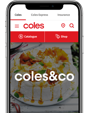 Coles weekly catalogue and Coles Health and Beauty catalogue