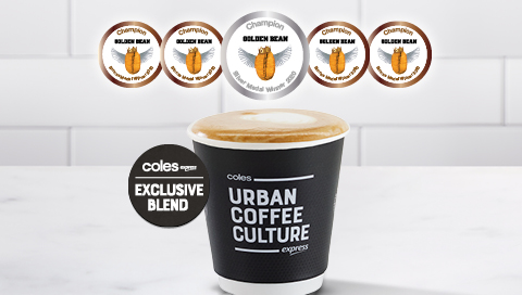 Coles Express Urban Coffee Culture Small Coffee