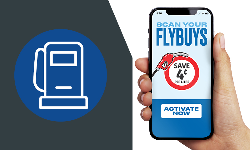 Coles Express Flybuys Digital Fuel Docket
