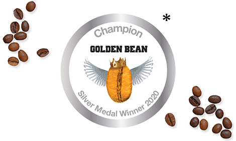Champion Golden Bean Silver Medal Winner 2020
