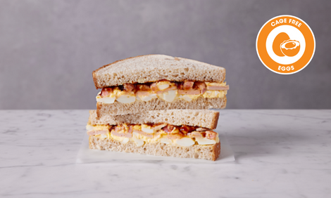 Coles Express - Sausage Egg and Bacon Sandwich