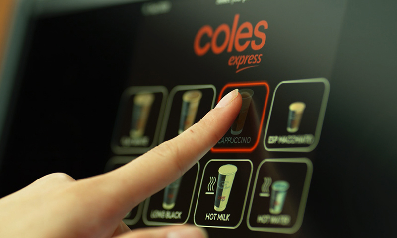 coles coffee maker