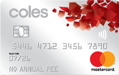 Coles no annual fee mastercard